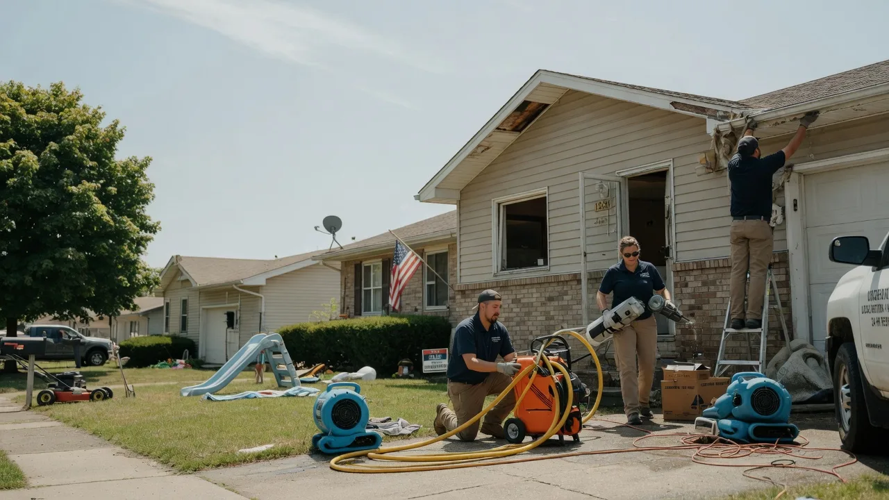 Water Damage Restoration in Blue Mound, IL near me